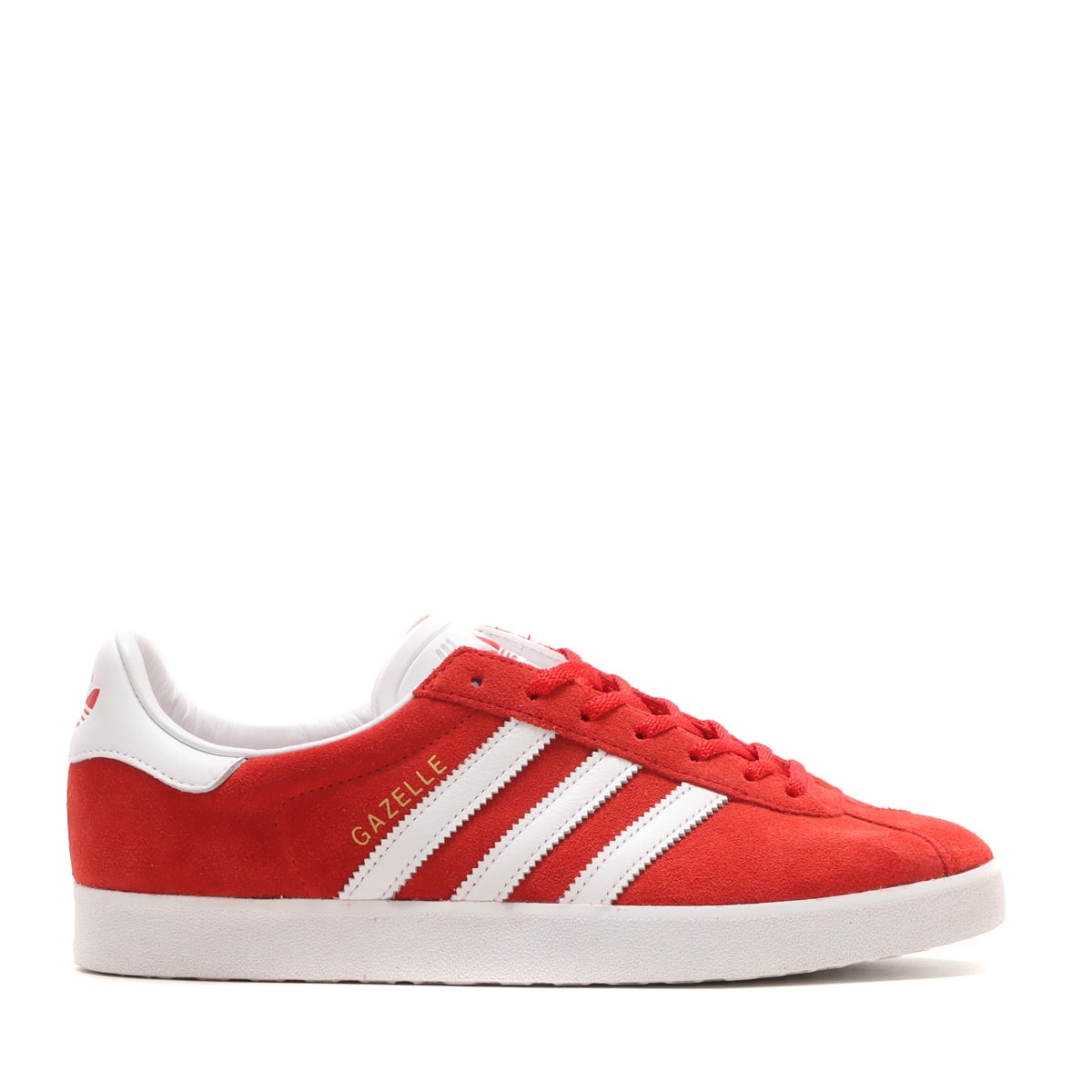 adidas GAZELLE 85 BETTER SCARLET/FOOTWEAR WHITE/GOLD METALLIC