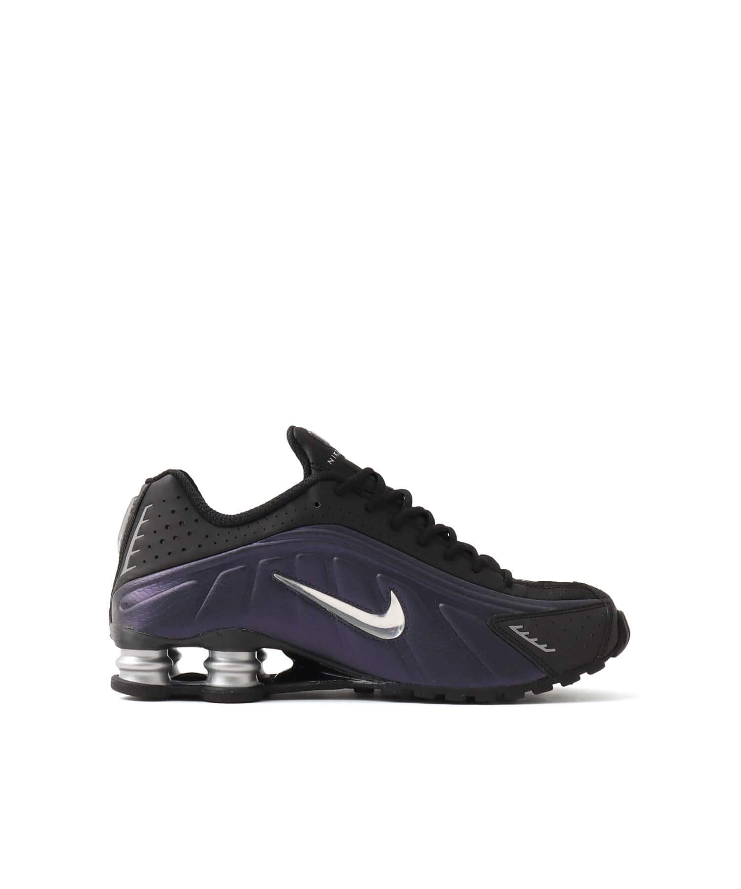 NIKE SHOX R4 JEWEL QS BLACK/ANTHRACITE-METALLIC SILVER（ナイキ