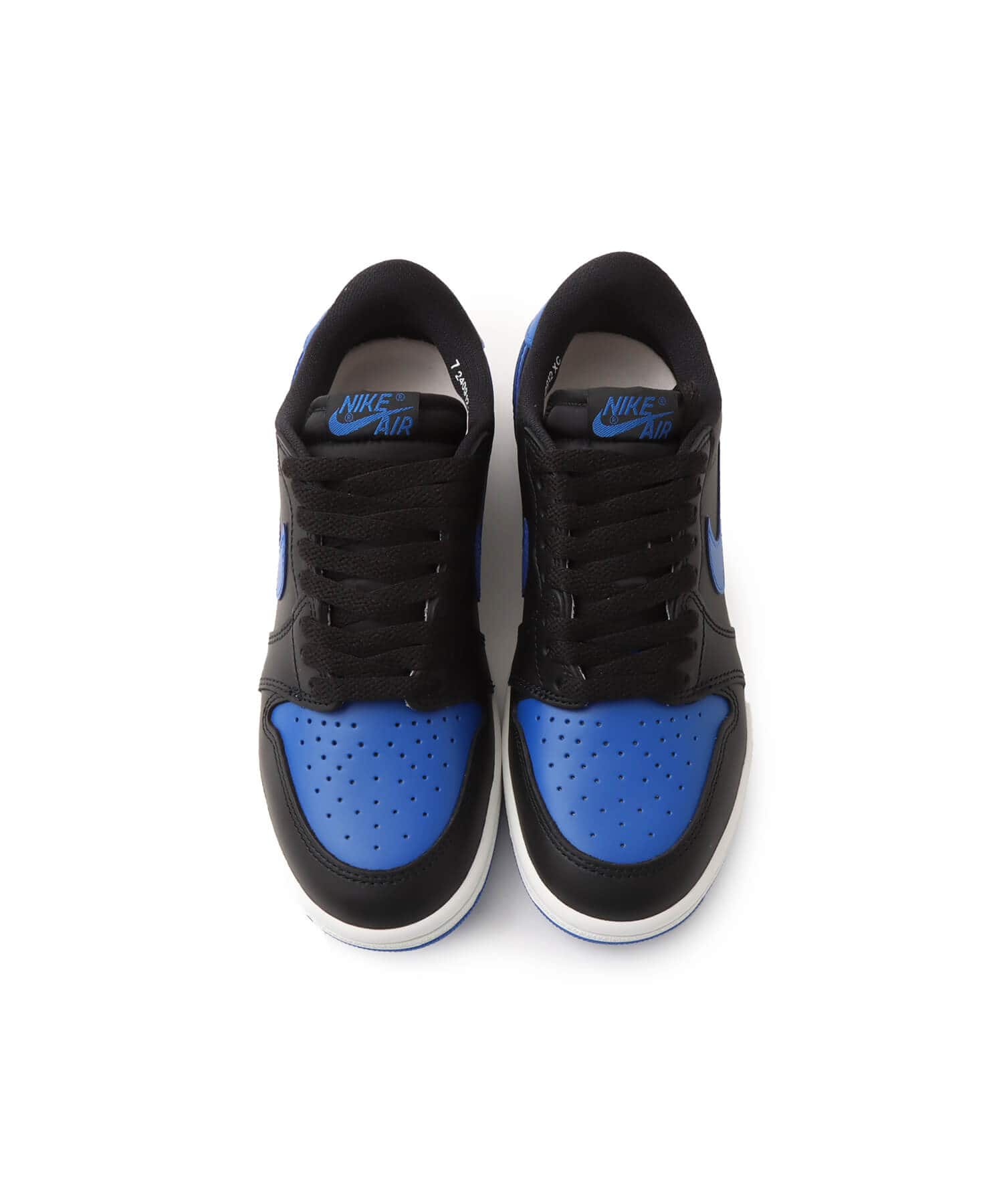 JORDAN BRAND AIR JORDAN 1 LOW 85 BLACK/VARSITY ROYAL-SUMMIT WHITE