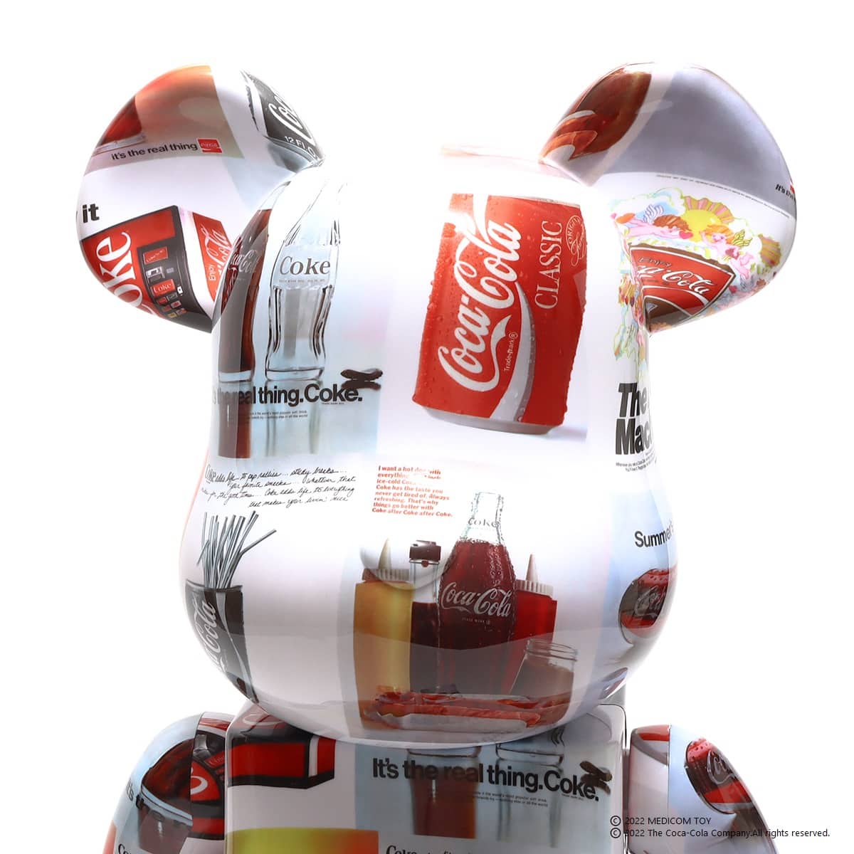 MEDICOM TOY BE@RBRICK atmos × Coca-Cola TYPE-5 1000% 22SS-S