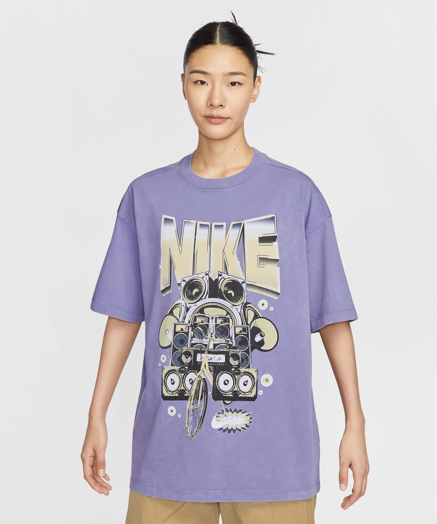 NIKE AS W NSW OS SS TEE FVL DUSTY AMETHYST（ナイキ ウィメンズ NSW
