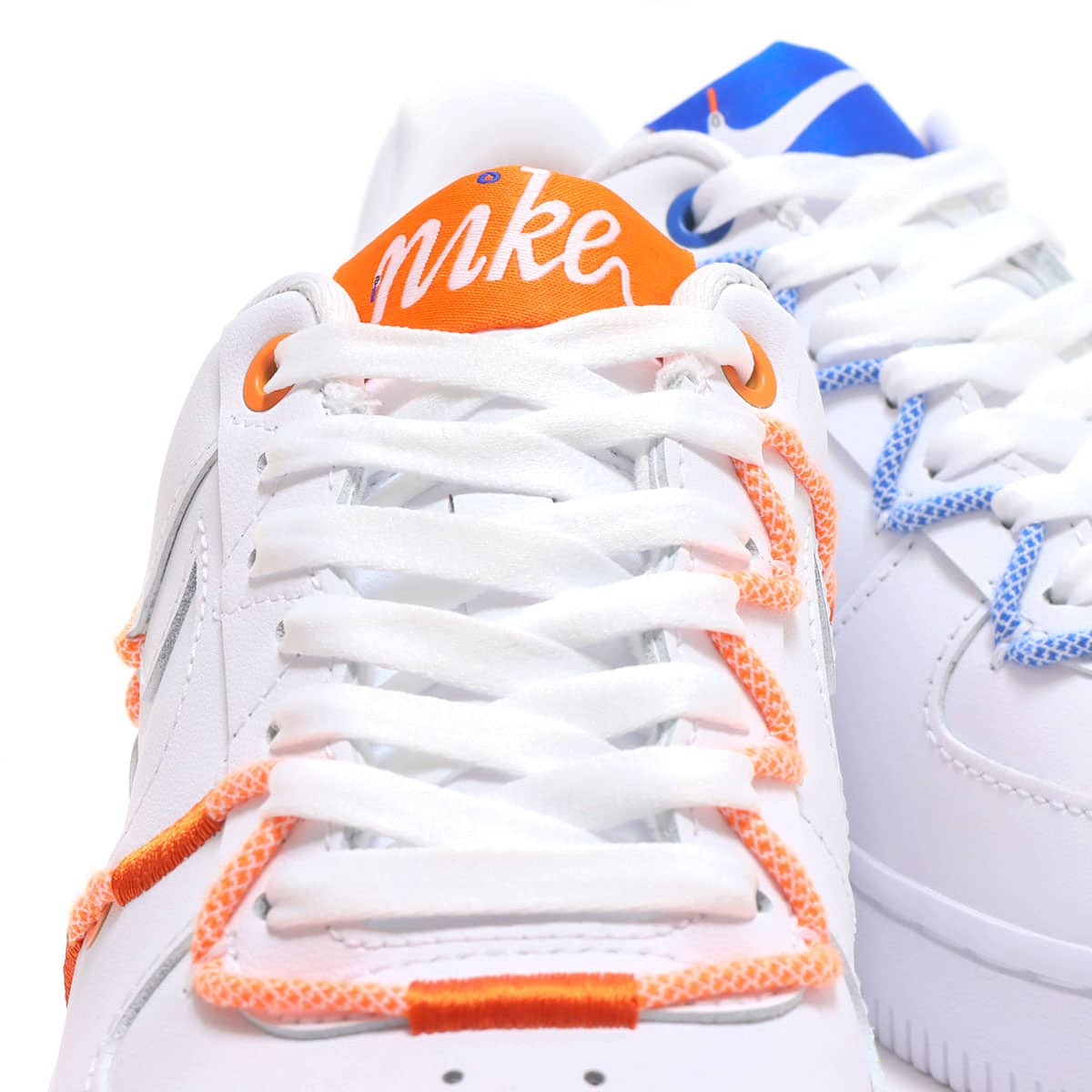 NIKE WMNS AIR FORCE 1 '07 LX WHITE/WHITE-WHITE-SAFETY ORANGE 22SP