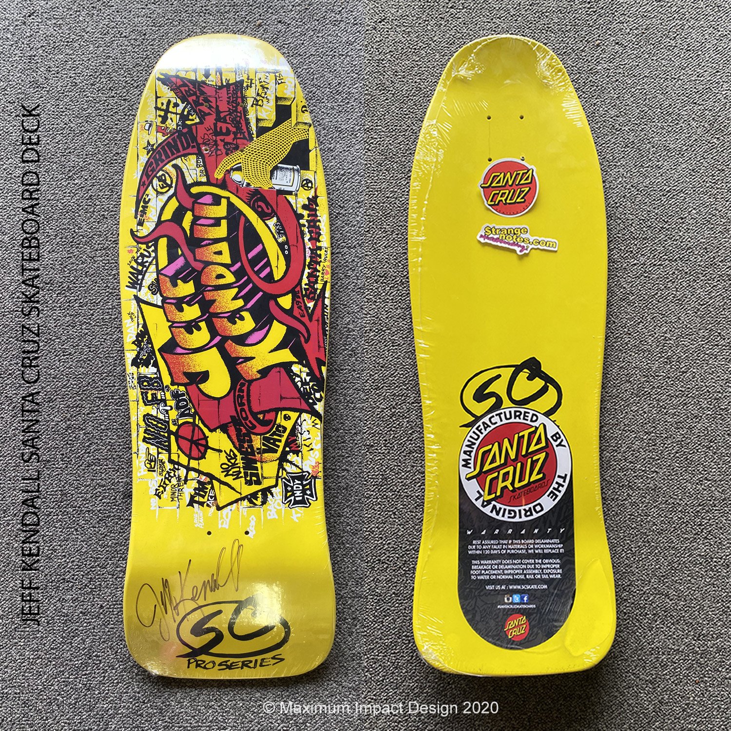 Santa Cruz Jeff Kendall クルーズ用 Santa Cruz Jeff Kendall