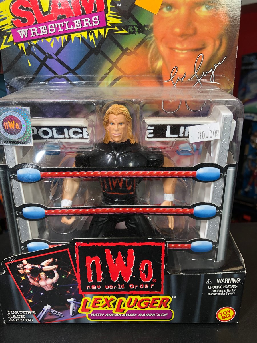 LEX LUGER V2 Smash N Slam WCW Toy Biz 1999 Figure | Figure Collections