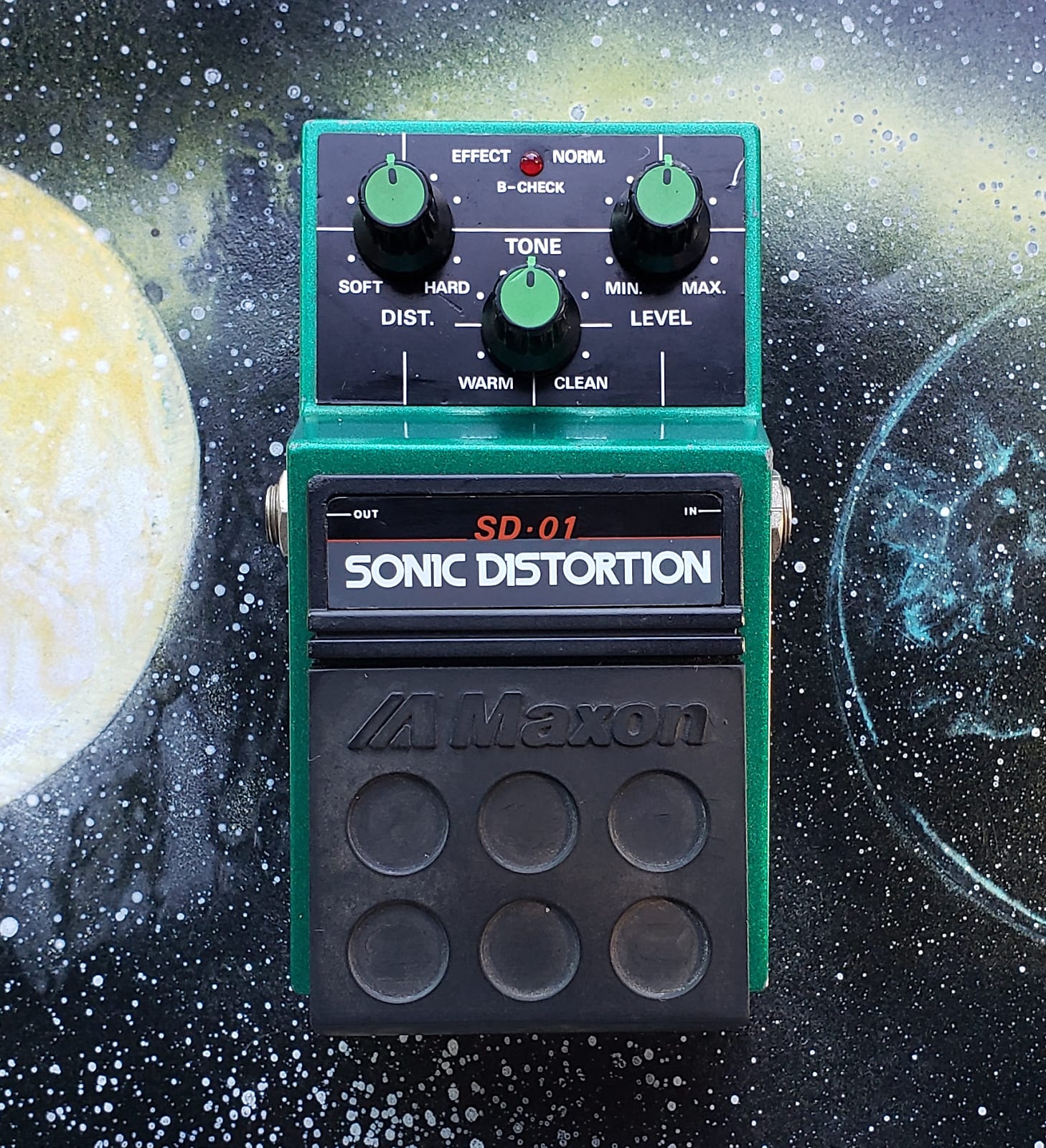 Maxon SD-01 Sonic Distortion, Made In Japan, 1980s | Tone Craft