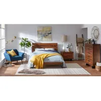 Dana Point Rustic Brown Queen Bed Slumberland Furniture