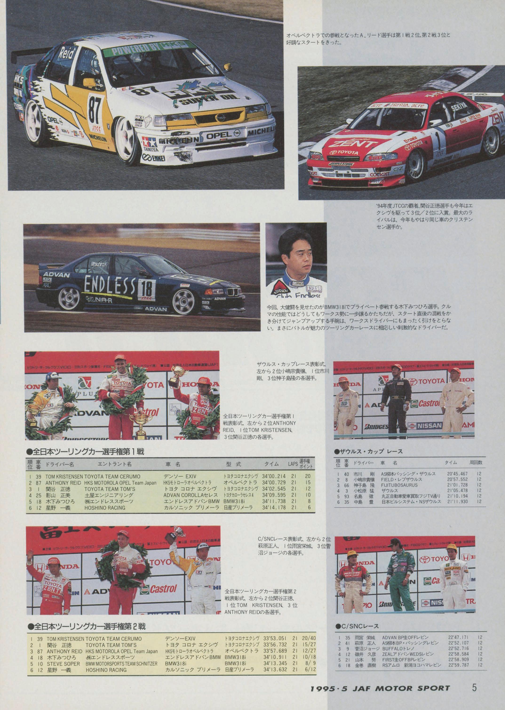 JAFスポーツ 1995年 5号（第29巻 第4号 1995年4月1日発行） by JAF