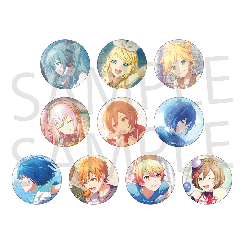 グリッター缶バッジ イベントイラストコレクション vol.45 C