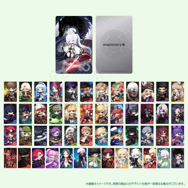 コレクティブフォトカード【全50種】 - MapleStory THE SHOP