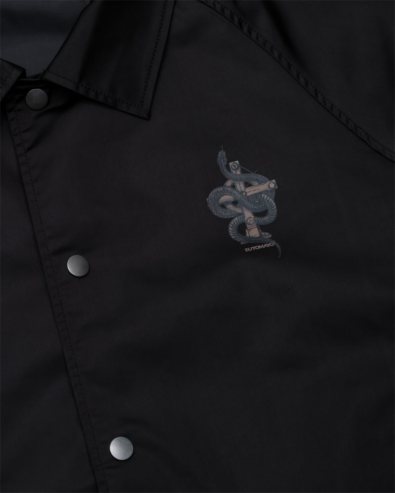 MADNIGHT Coach Jacket (Black) - ZUTOMAYO MART