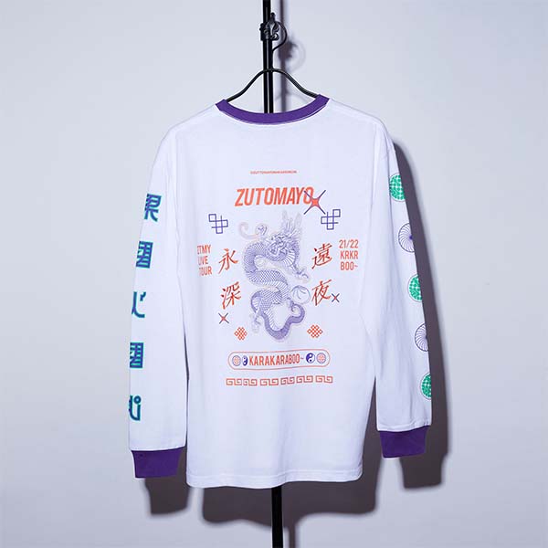 果羅火羅武〜ロンT(WHITE) - ZUTOMAYO MART