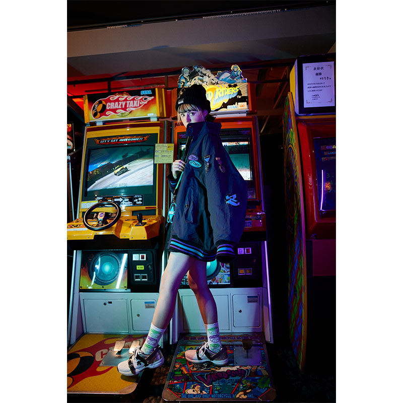 バーシティジャケット(Navy) - ZUTOMAYO MART