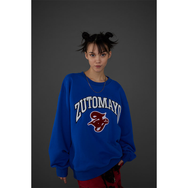 ZUTOMAYO MokoMoko Sweat B (Blue) - ZUTOMAYO MART
