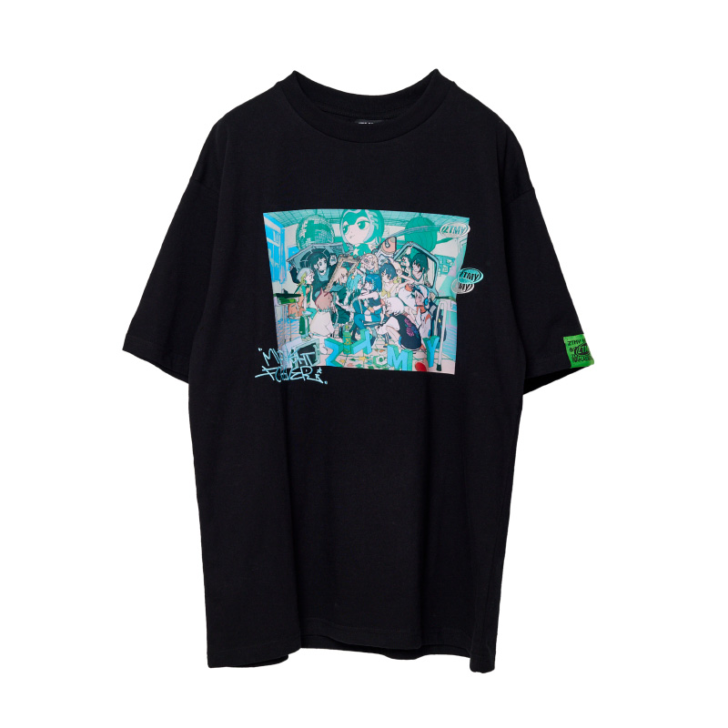 ZUTOMAYO 5th Tee 2 (Black) - ZUTOMAYO MART