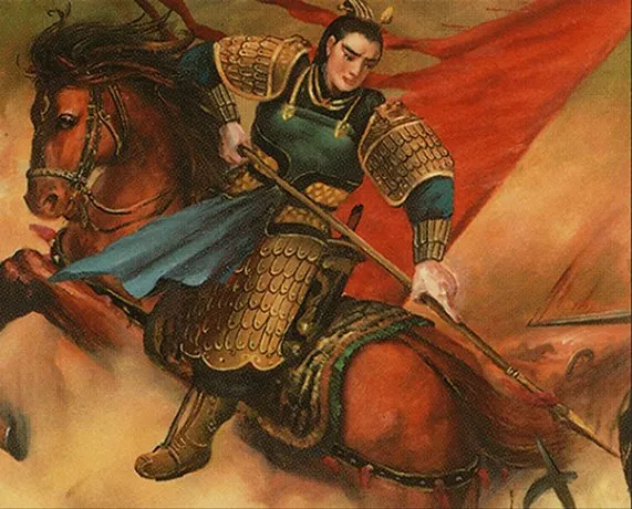 Lu Bu appears, Game over // Commander (Lu Bu, Master-at-Arms) deck