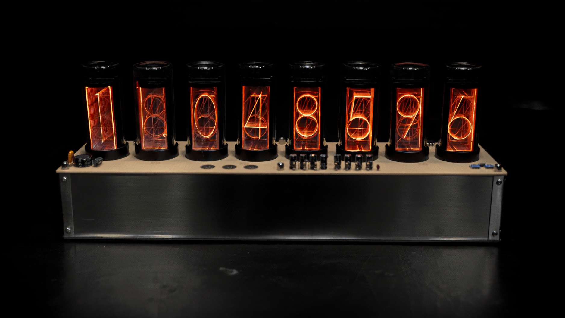 世界線のズレも見えるかも？ ニキシー管をLEDでリアルに再現した