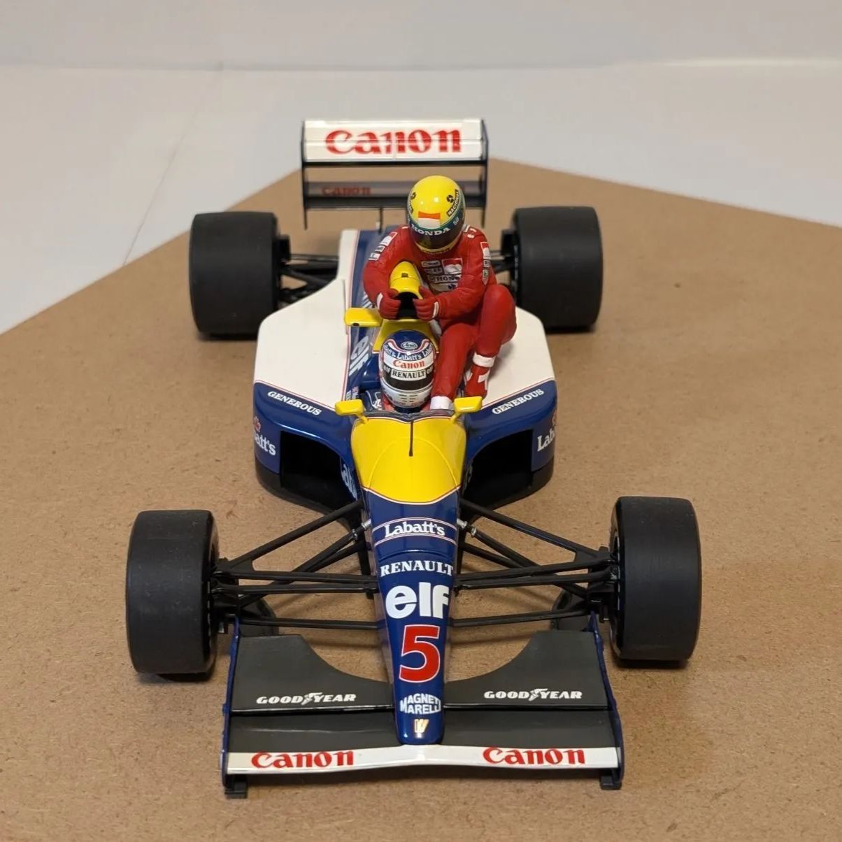 レア品】アイルトンセナ マンセル 1991 FW14 1/18 レア品】アイルトン