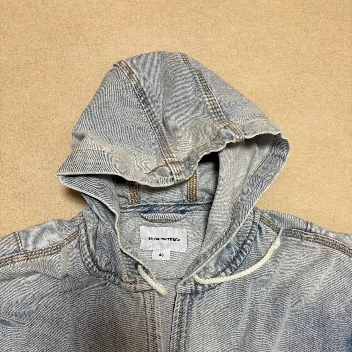 thisisneverthat) Washed Carpenter Jacket Ice M - メルカリ