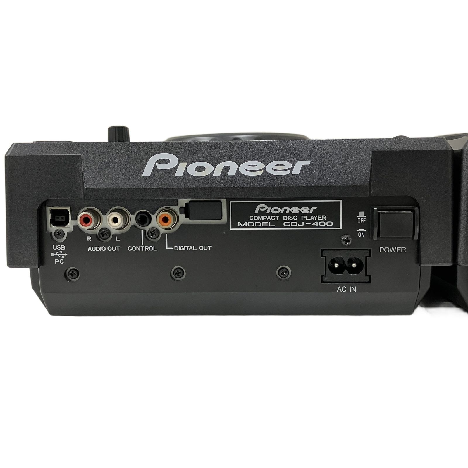 Pioneer CDJ-400 2台セット パイオニア DJ用CDプレーヤー USB対応 音響