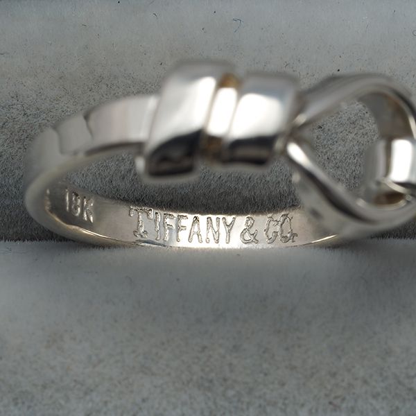 ティファニー リング フック&アイ 9号 シルバー 925/K18YG #187319