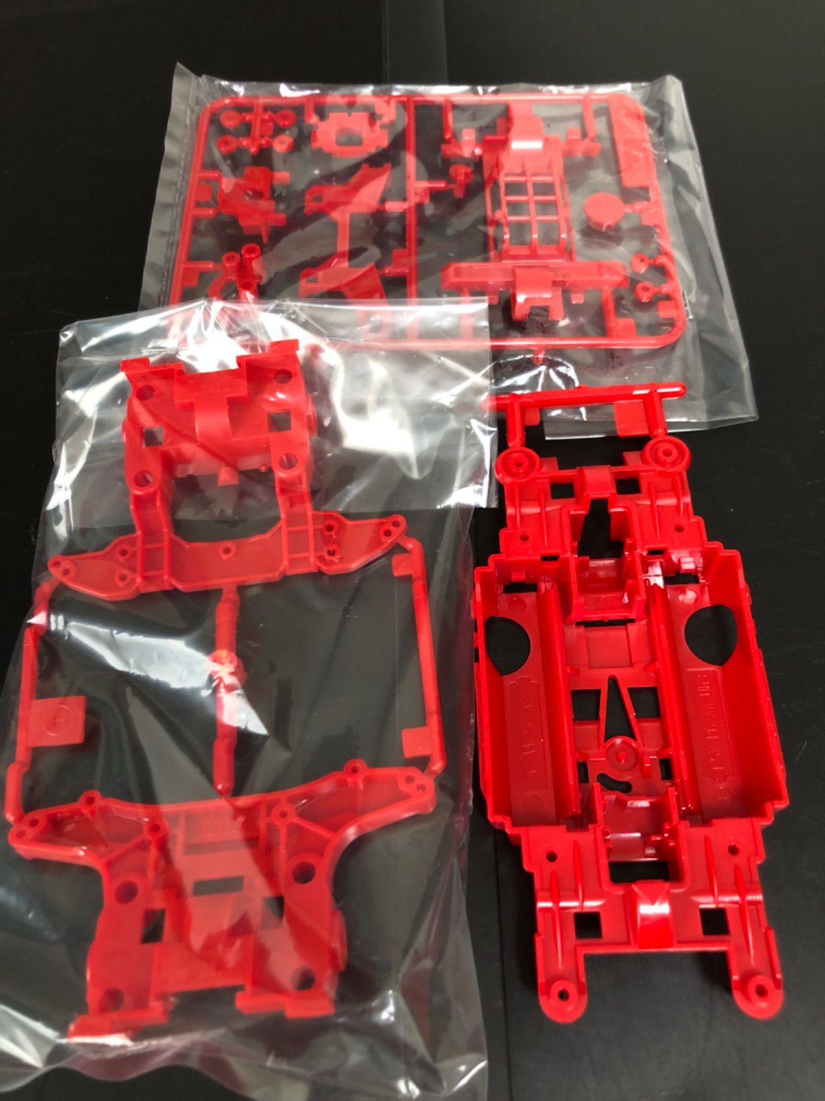 タミヤ ミニ四駆 ms シャーシ レッド 赤 旧ms フレキ 限定 - メルカリ