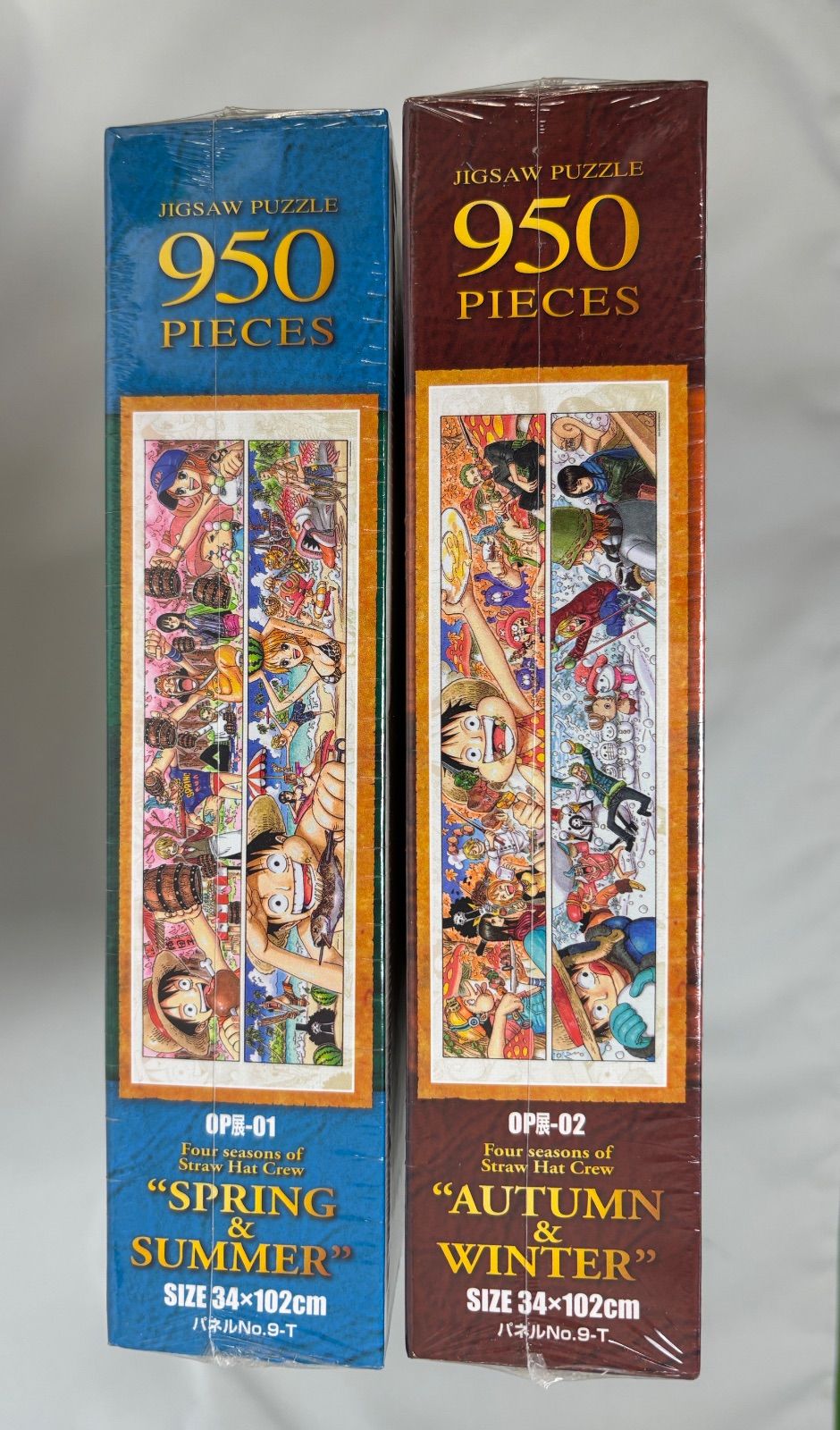 未開封】 ONE PIECE ワンピース 950ピース パズル 春夏&秋冬 2種セット