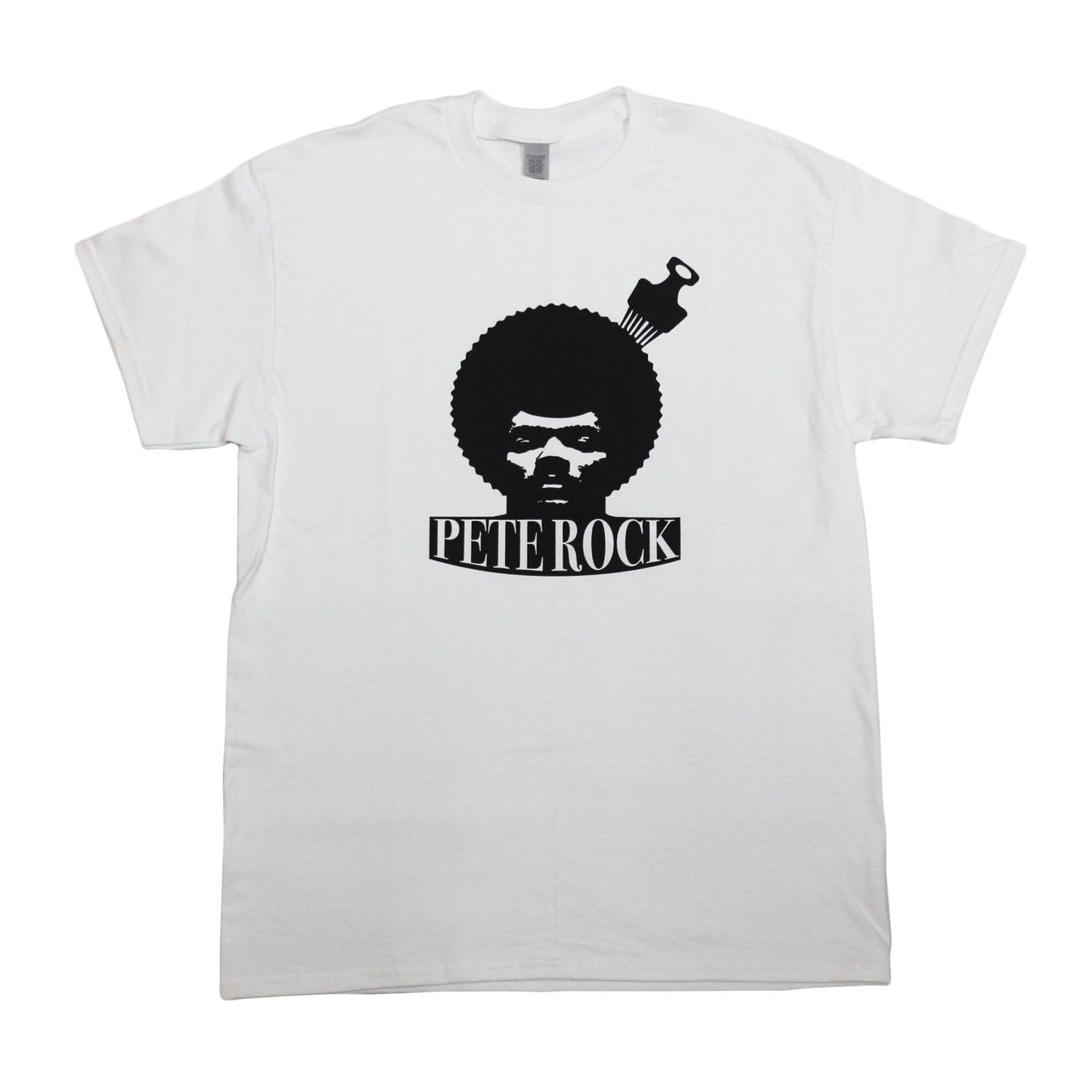 Pete Rock Afro Pik Tee (White) ピート・ロック アフロ ピック T