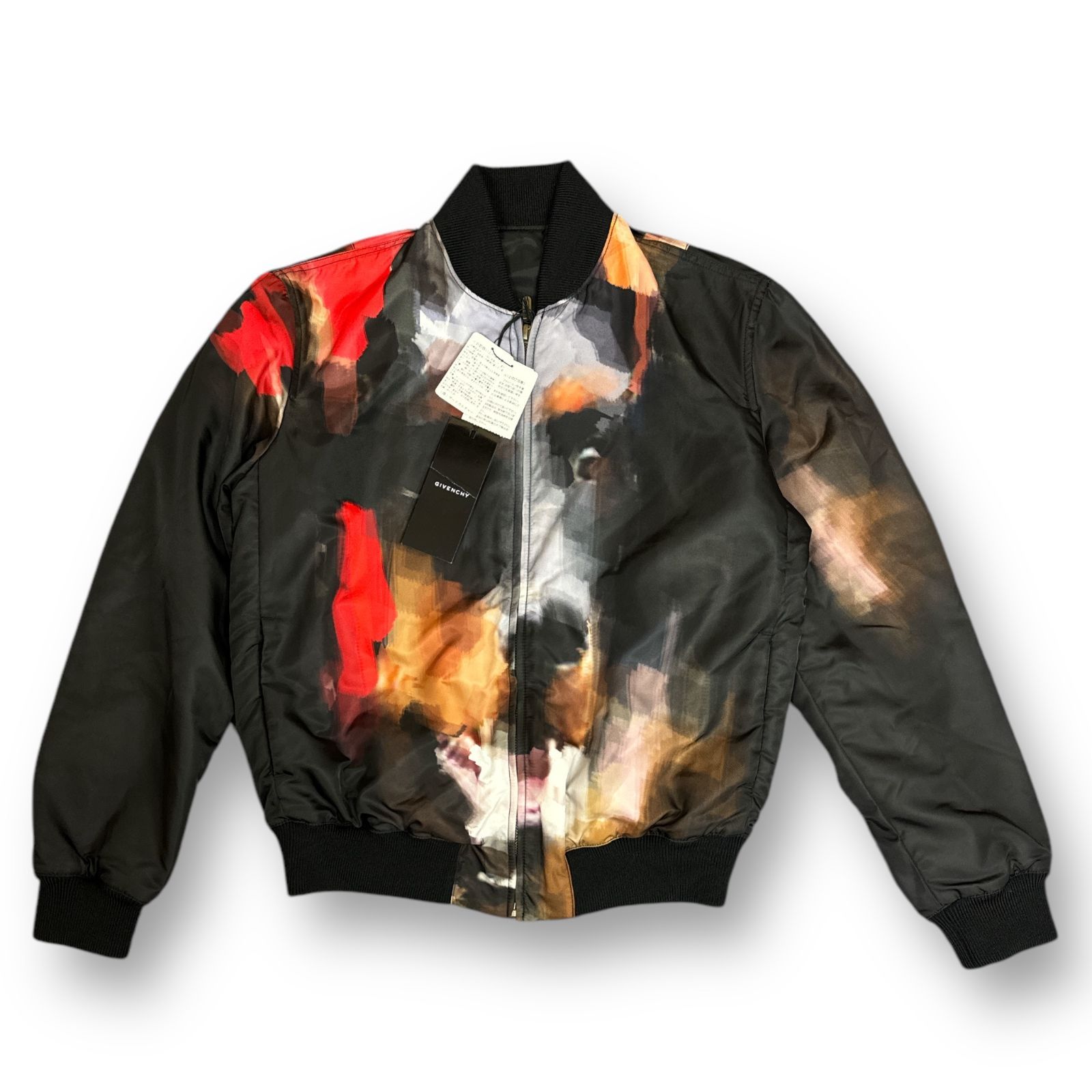 GIVENCHY 13AW Reversible nylon bomber jacket リバーシブルナイロン
