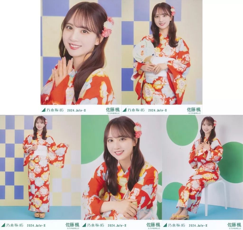 中古】生写真(乃木坂46) ◇佐藤楓/「乃木坂46 2024.July-II」ランダム