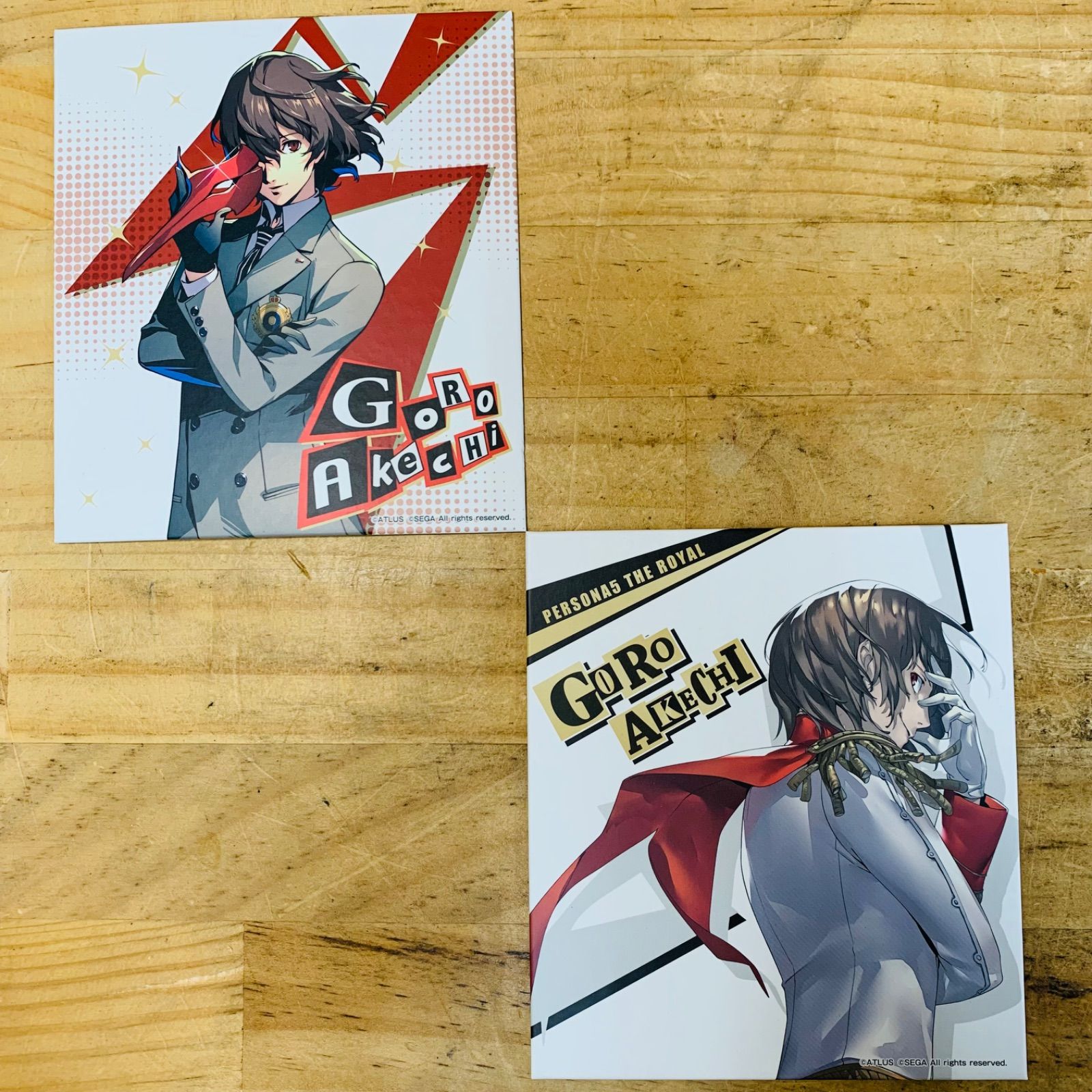 ペルソナ5 セガコラボカフェアートパネル明智吾郎セット