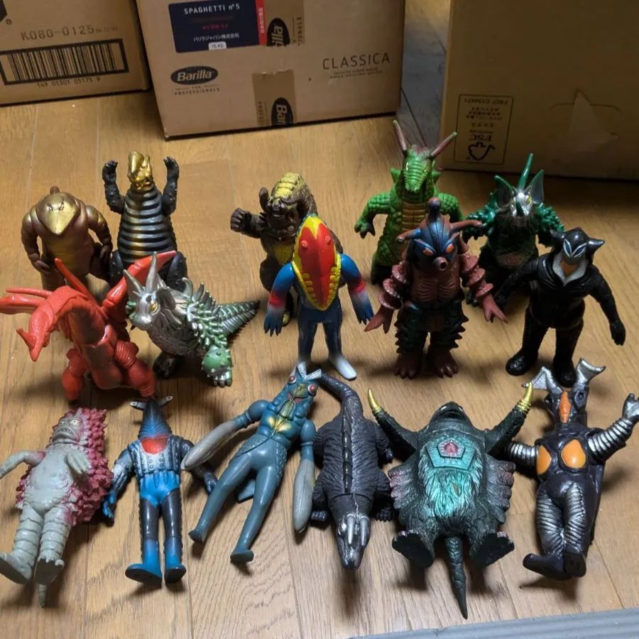 ウルトラ怪獣 ソフビ まとめ売り 16体 1980年代〜1990年代 円谷プロ