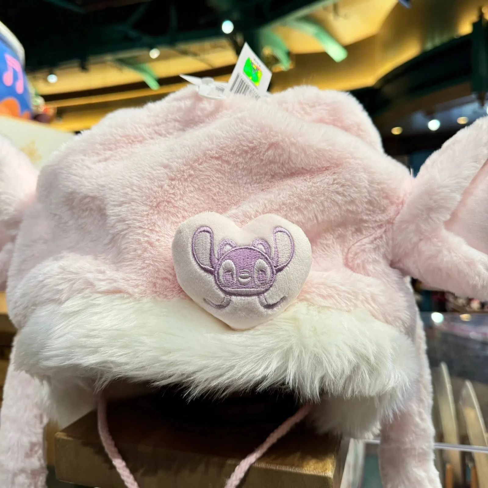 即日発送 ディズニー スティッチ エンジェル ファンキャップ 2点セット