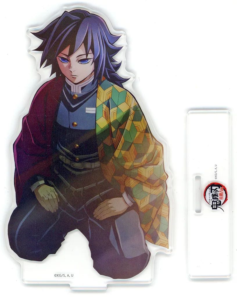 鬼滅の刃 ufotable 冨岡義勇 KVアナザーカット 二層アクリルブロック