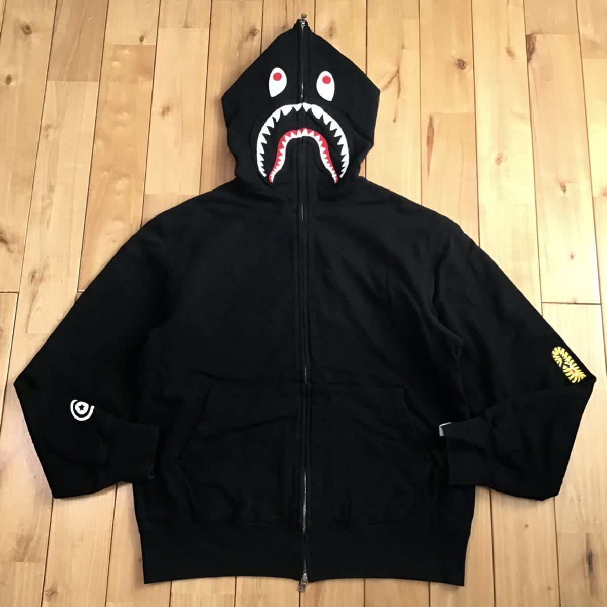 ☆NFS限定☆ 2nd シャーク パーカー Sサイズ shark full zip hoodie a