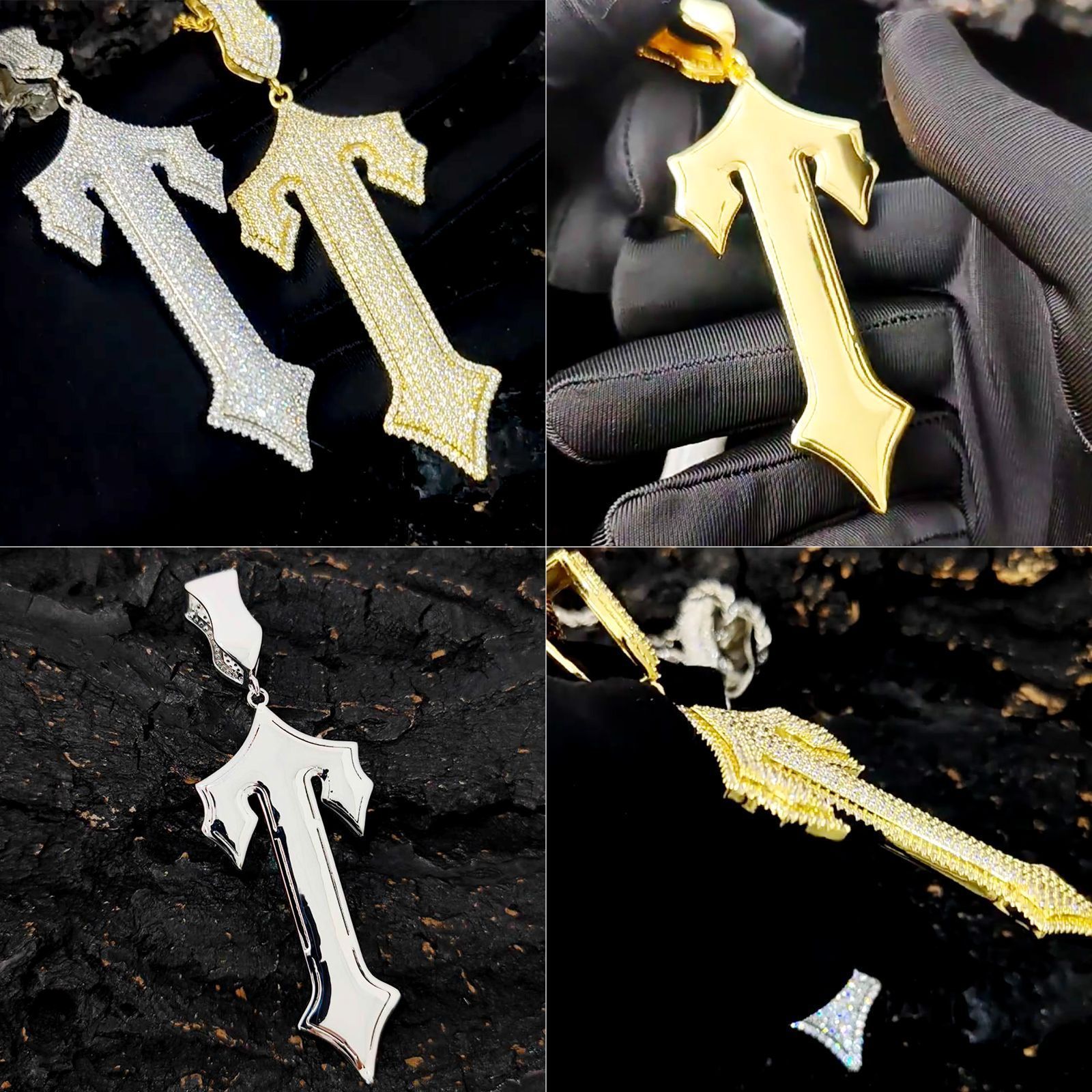 ビッグサイズ】トラップスタートップ＋テニスチェーン ブリンブリン