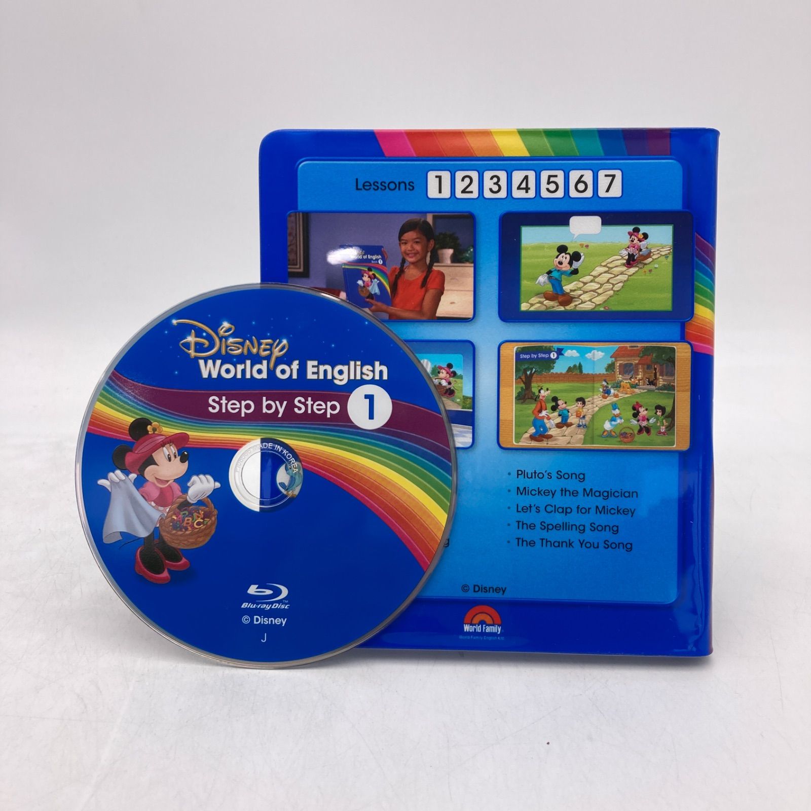メインプログラム 絵本 CD ブルーレイ ディズニー英語システム 901921