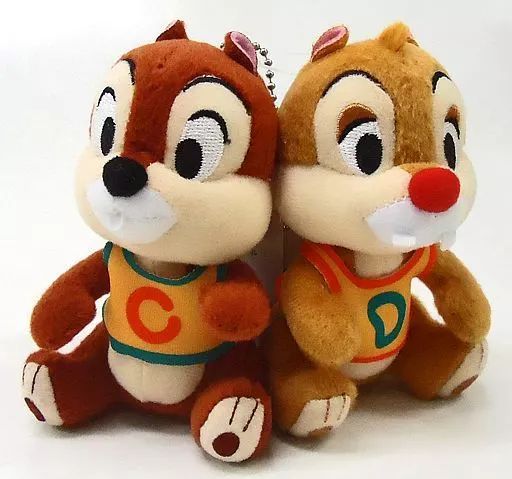 中古】ぬいぐるみ チップ＆デール(トゥーンタウン/東京