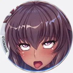 中古】バッジ・ピンズ 水城ゆきかぜ 「対魔忍RPGX アヘ顔ヒロイン缶