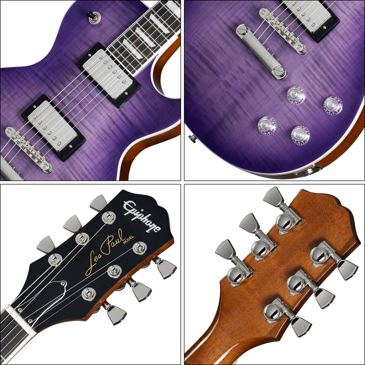 美しいパープル！エピフォンによる進化系レスポール「Les Paul Modern