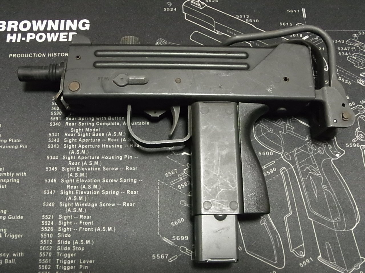 懐かしのトイガン 分解note その6 MGC イングラムM11｜ももみ堂