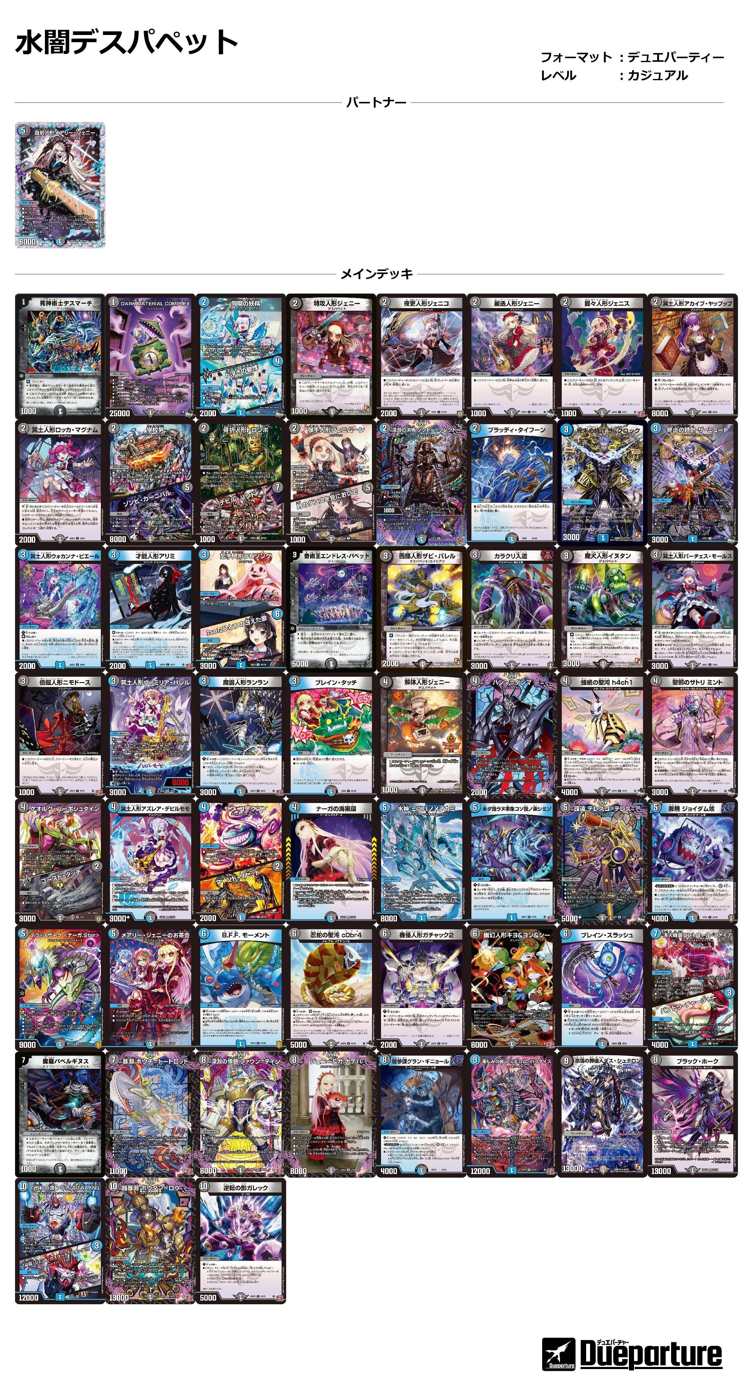 デュエパーティーデッキ録3｜富山大学TCG研究会