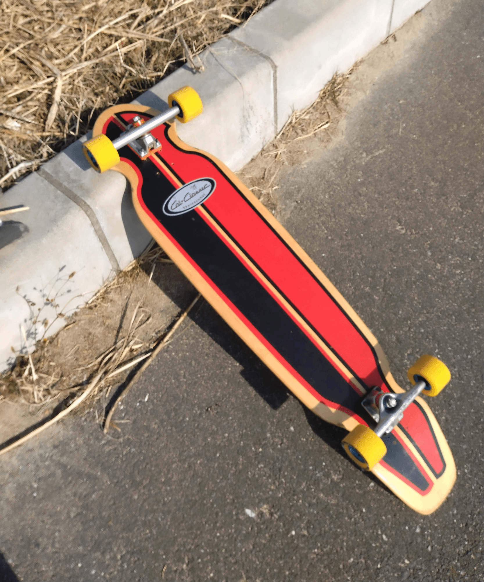 ダウンヒル用スケートボードを自作する｜おおゆ