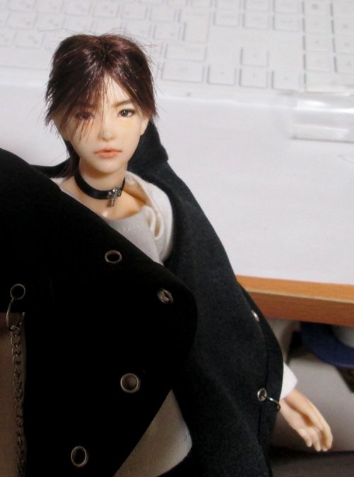 1/6カスタムドールヘッド☆UNFAIR14☆ bymiho☆六分の一男子図鑑