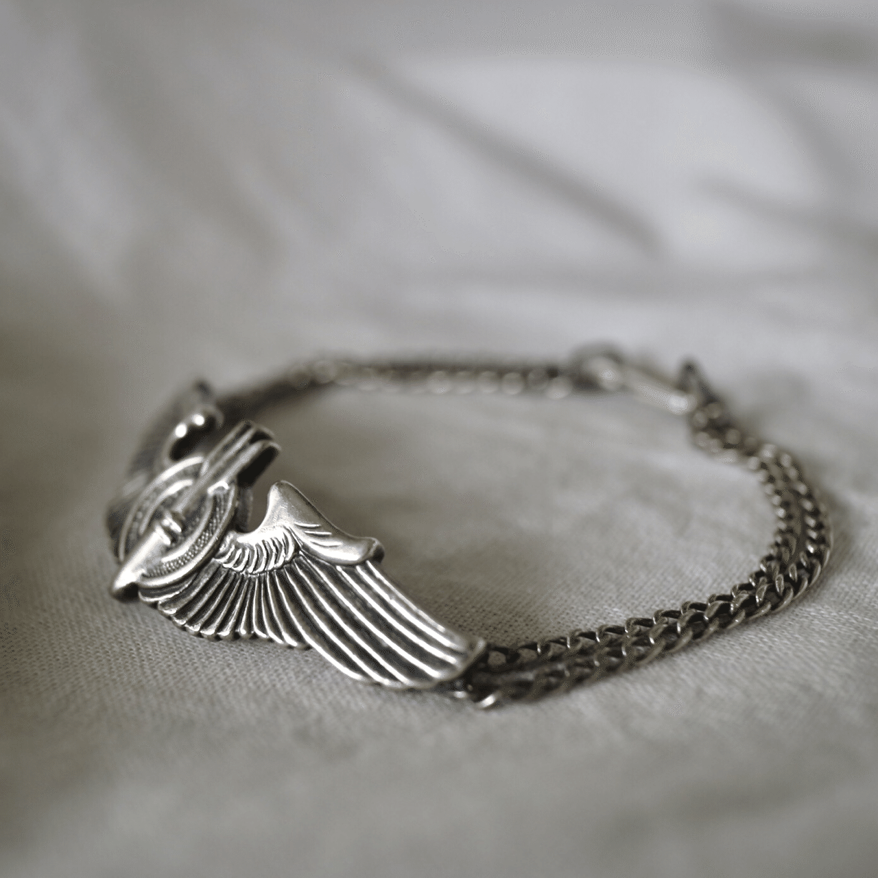 1940's us army パイロットウイング ブレスレット｜rht7