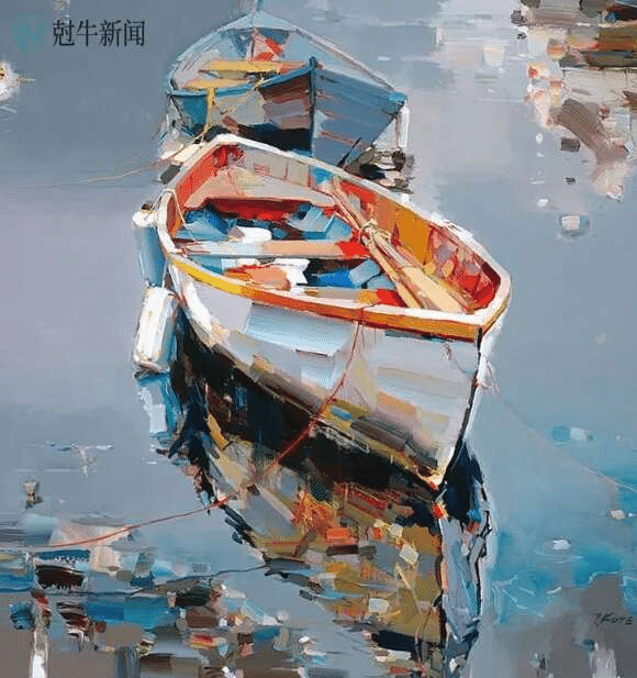 光与彩的交响曲，约瑟夫·科特的油画｜趣艺术
