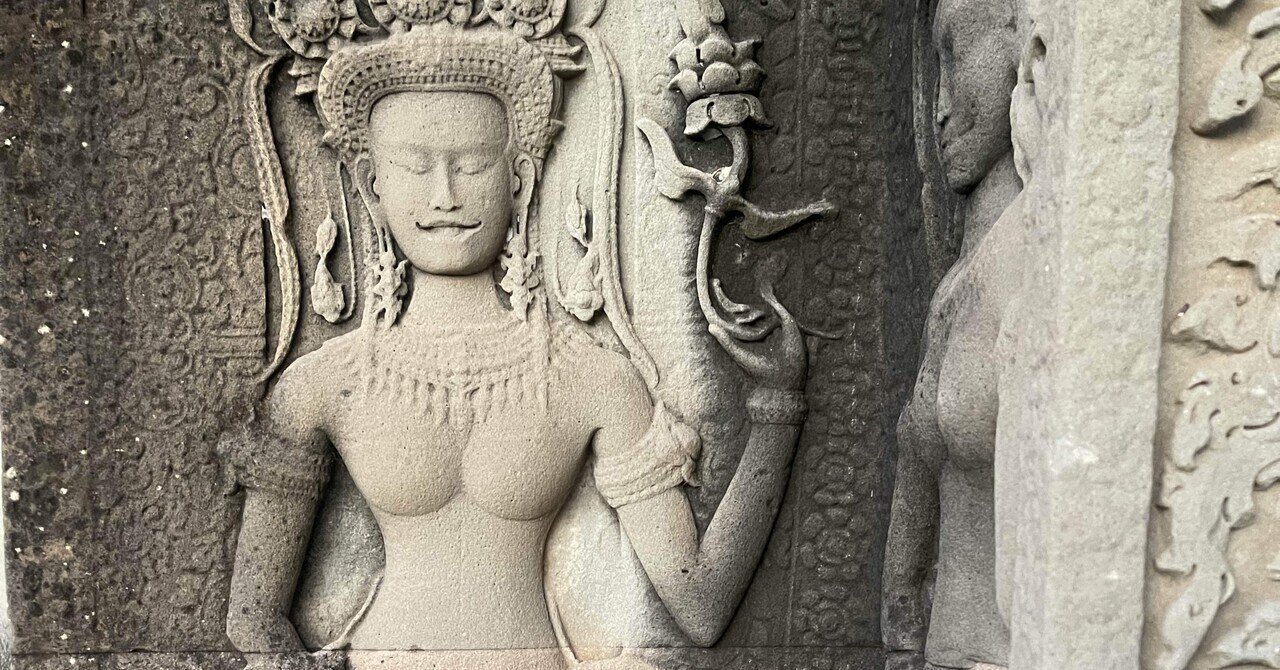 アンコールワットの魅力的女神像を紹介致します。｜プレアヴィヒア