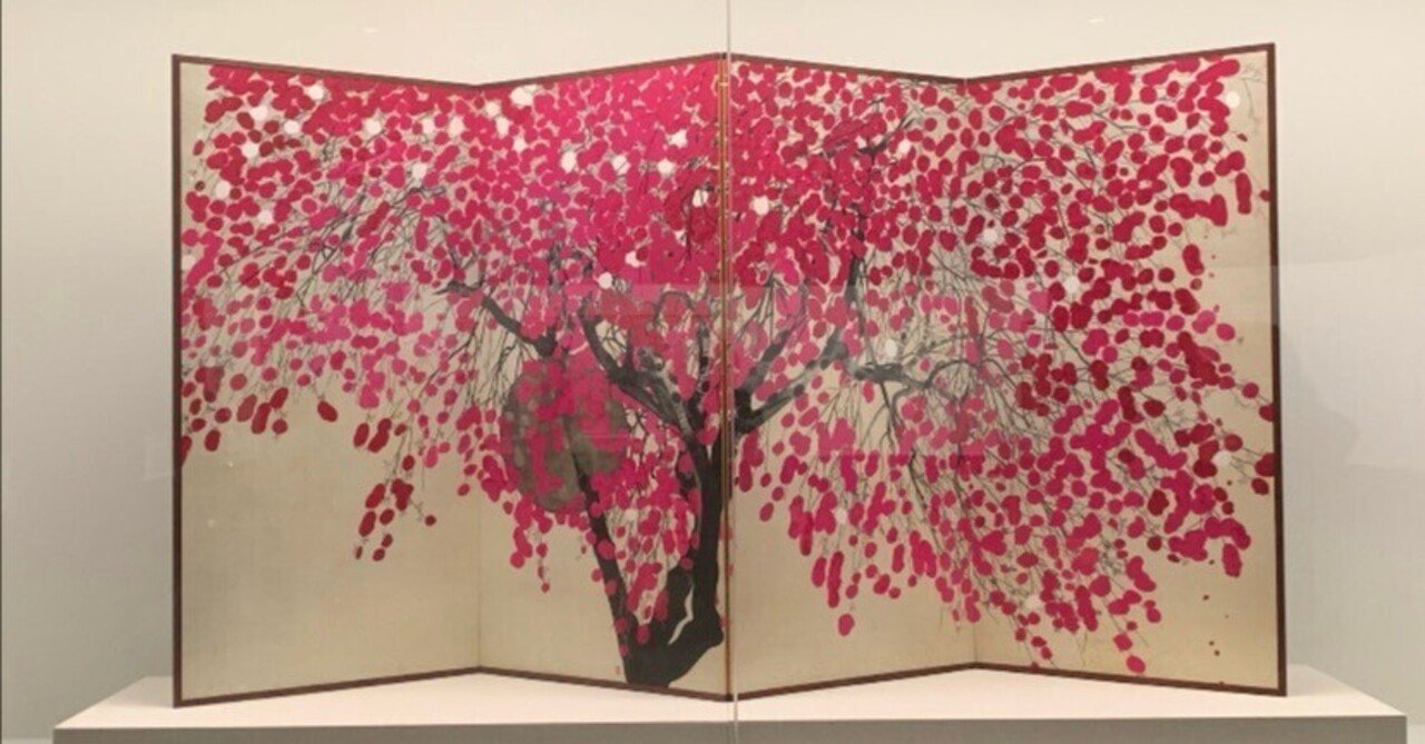 日本画】AIと考える速水御舟幻の桜屏風、どこまで再現できる？【山種