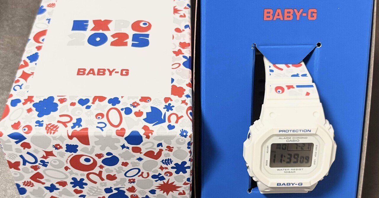 万博】Spick & SpanミャクミャクコラボBABY-G購入レビュー｜アラサー