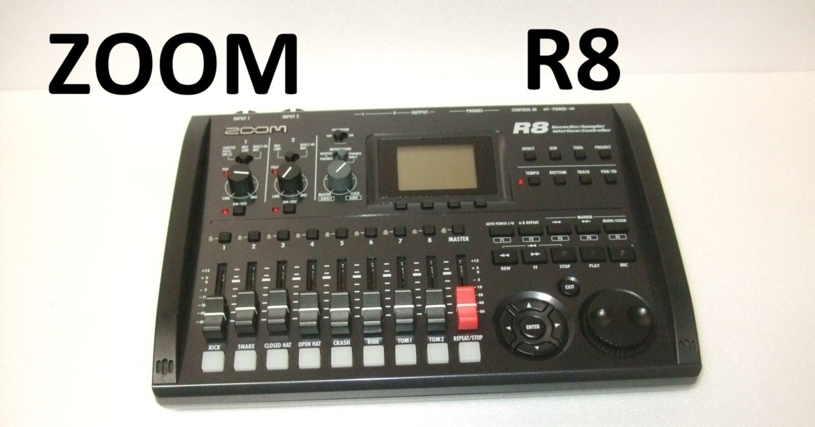 ZOOM マルチトラックレコーダー（R8）｜モメドラム