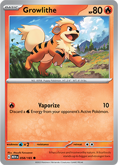 Growlithe | 151 | TCG Card Database
